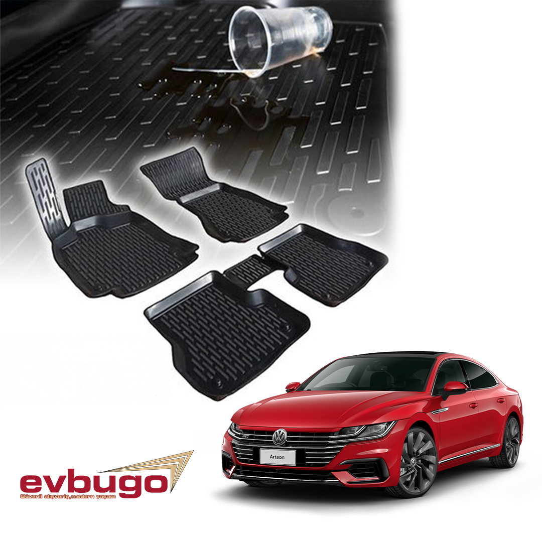 3D PASPAS SİYAH VOLKSWAGEN ARTEON 2017++